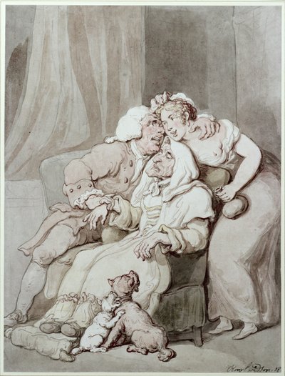 Dokter Dubbelpols door Thomas Rowlandson